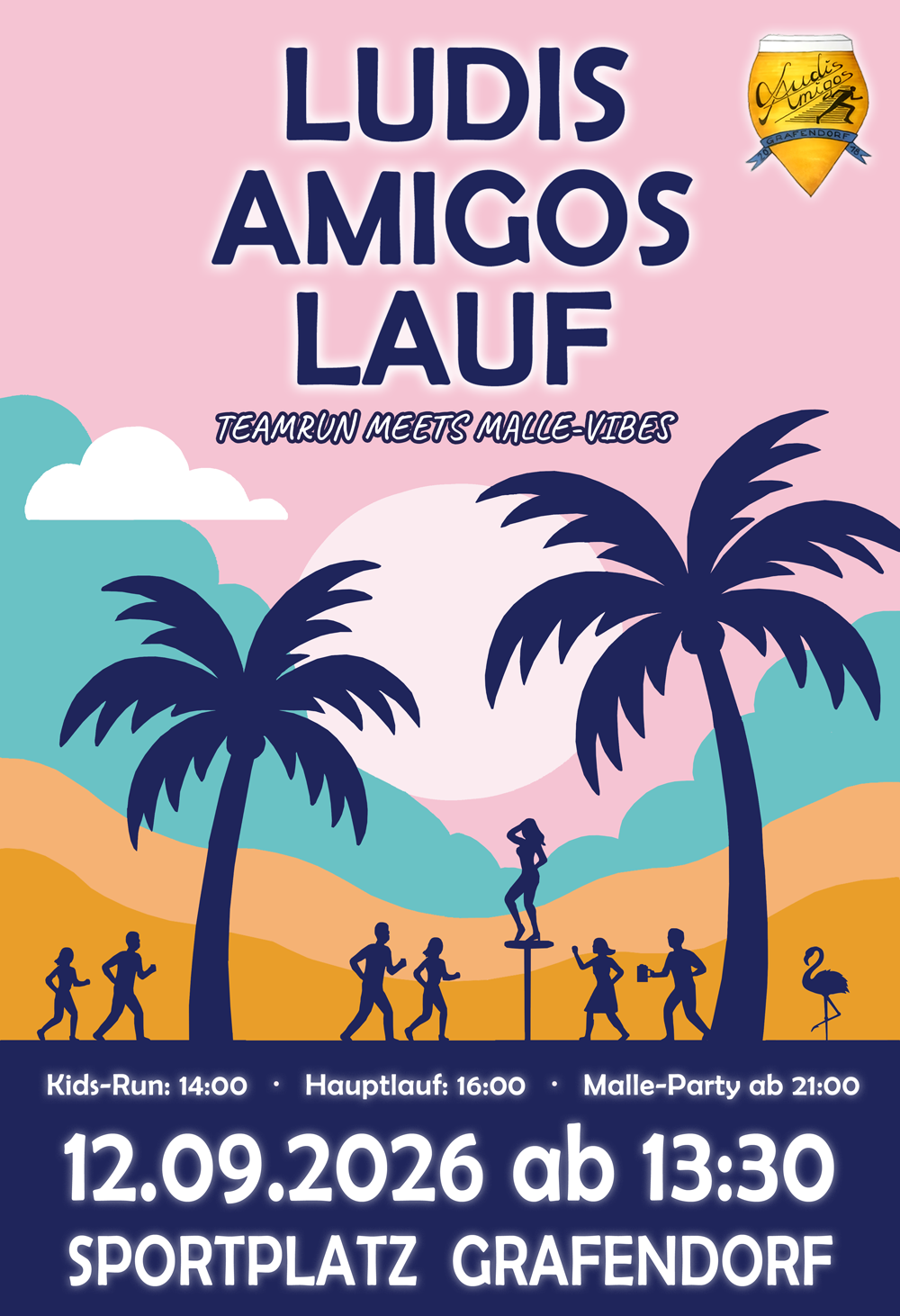 Ludis Amigos Lauf Plakat